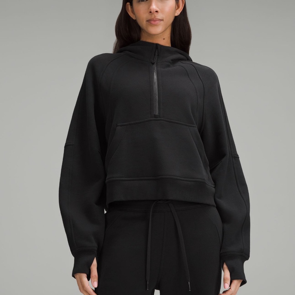 Lululemon scuba oversized half zip hoodie